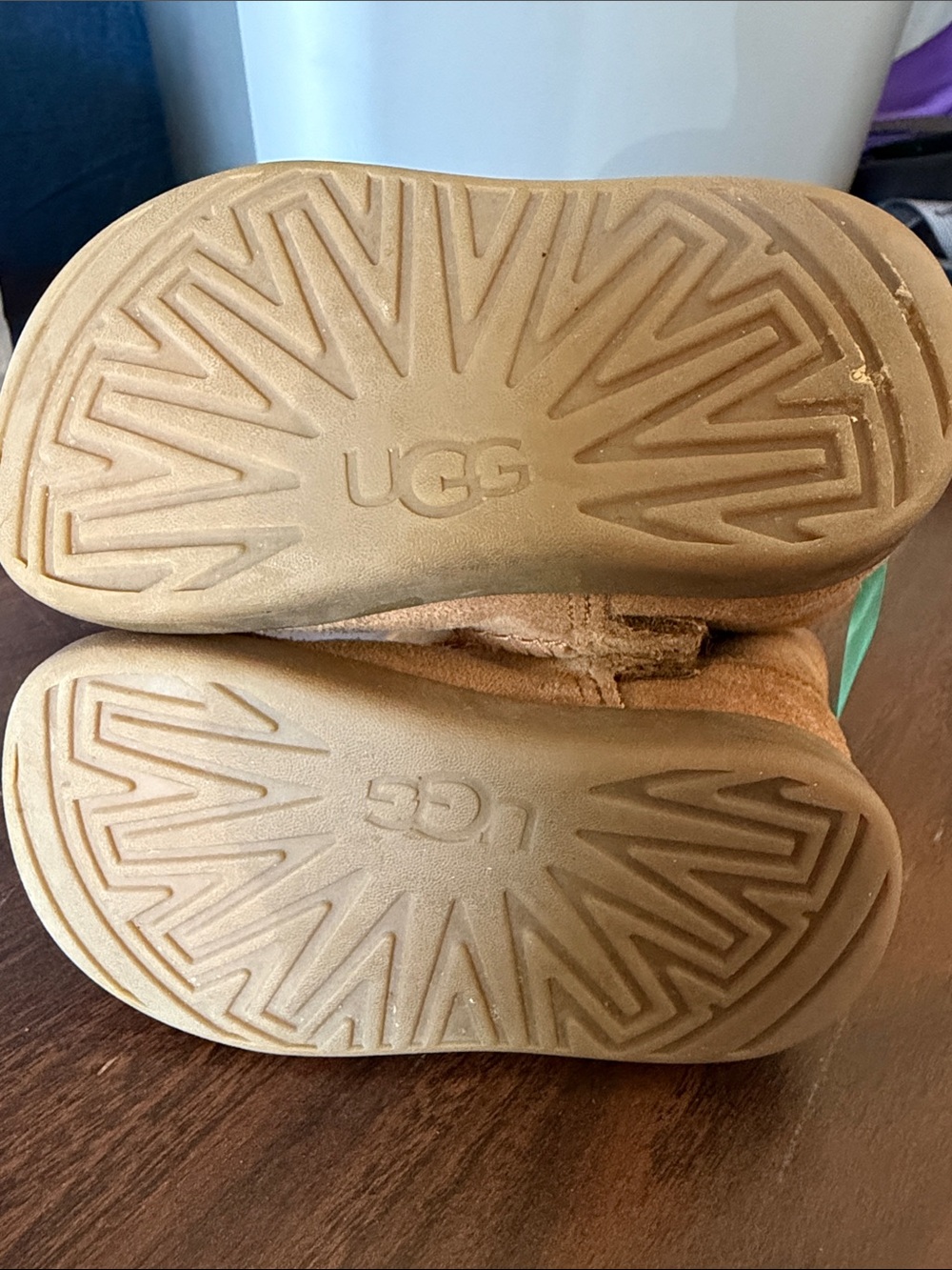 UGG Kids Chestnut Sheepskin Boots